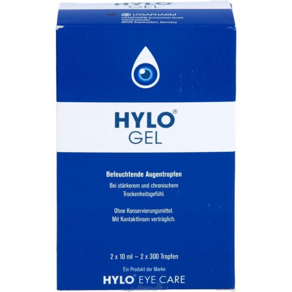 HYLO-GEL Augentropfen 20 ml