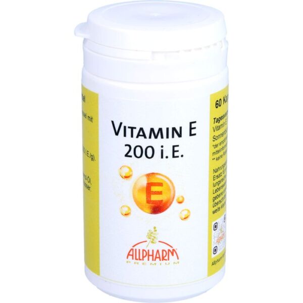 VITAMIN E ALLPHARM Premium 200 I.E. Kapseln 60 St.