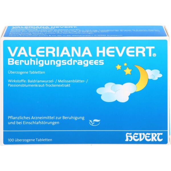 VALERIANA HEVERT Beruhigungsdragees 100 St.