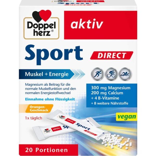 DOPPELHERZ Sport DIRECT Vitamine+Mineralien 20 St.