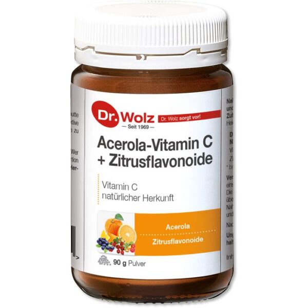 VITAMIN C+BIOFLAVONOIDE Dr.Wolz Pulver 90 g