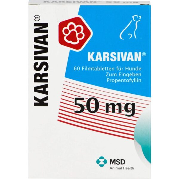 KARSIVAN 50 Filmtabletten f.Hunde 60 St.