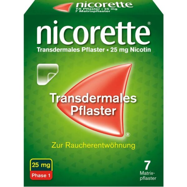 NICORETTE TX Pflaster 25 mg 7 St.