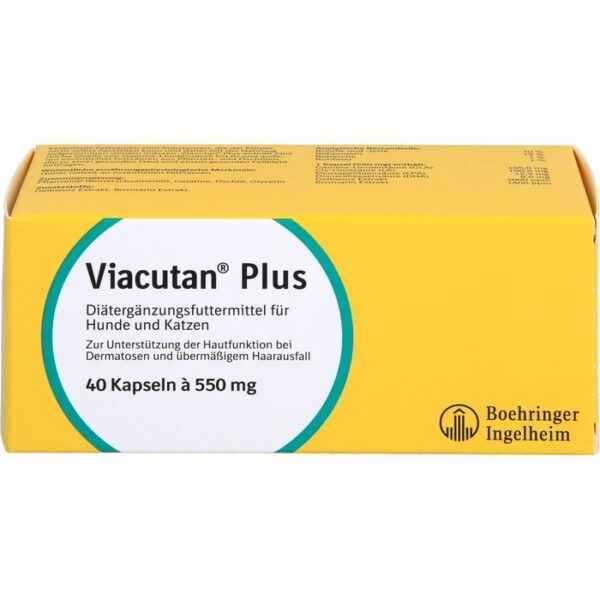 VIACUTAN Plus Kapseln vet. 40 St.