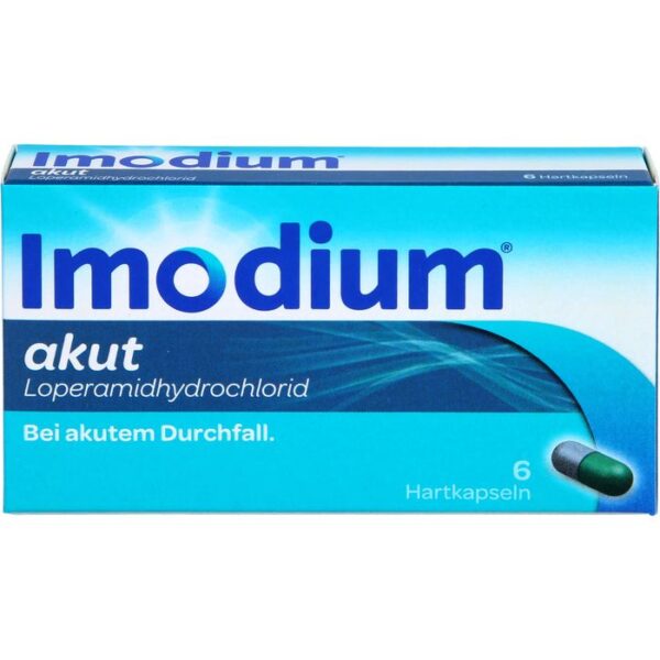 IMODIUM akut Hartkapseln 6 St.