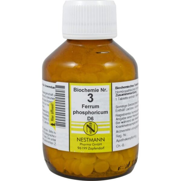 BIOCHEMIE 3 Ferrum phosphoricum D 6 Tabletten 400 St.