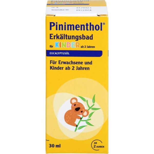 PINIMENTHOL Erkältungsbad f.Kind ab 2 J.Eucalyptus 30 ml